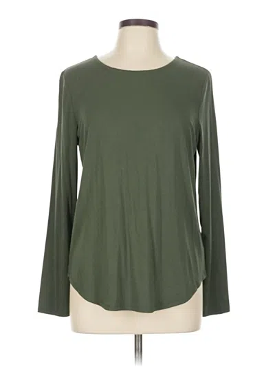 Pre-owned Assorted Brands Long Sleeve T-shirt In Green