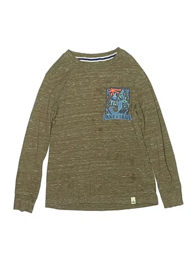 Pre-owned Assorted Brands Kids' Long Sleeve T-shirt In Green