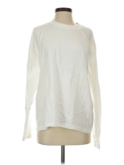 Pre-owned Assorted Brands Long Sleeve T-shirt In Ivory