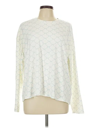 Pre-owned Assorted Brands Long Sleeve T-shirt In Ivory