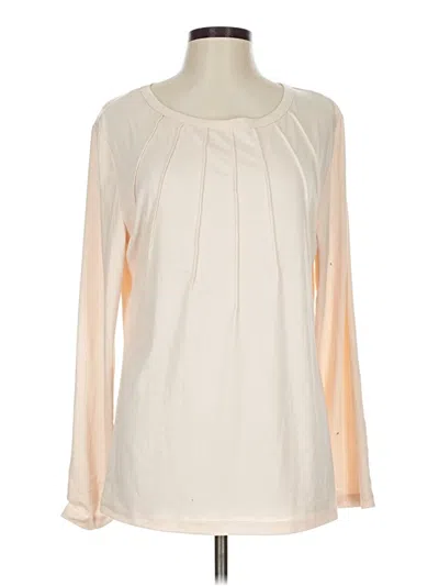Pre-owned Assorted Brands Long Sleeve T-shirt In Ivory