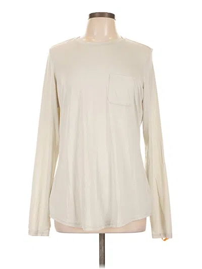Pre-owned Assorted Brands Long Sleeve T-shirt In Ivory