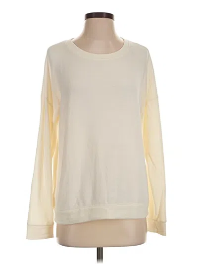 Pre-owned Assorted Brands Long Sleeve T-shirt In Ivory