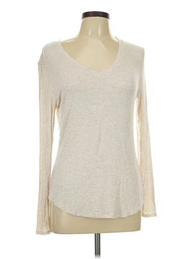 Pre-owned Assorted Brands Long Sleeve T-shirt In Ivory