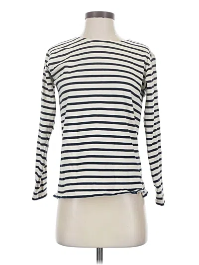 Pre-owned Assorted Brands Long Sleeve T-shirt In Ivory