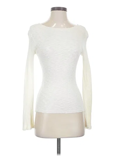 Pre-owned Assorted Brands Long Sleeve T-shirt In Ivory