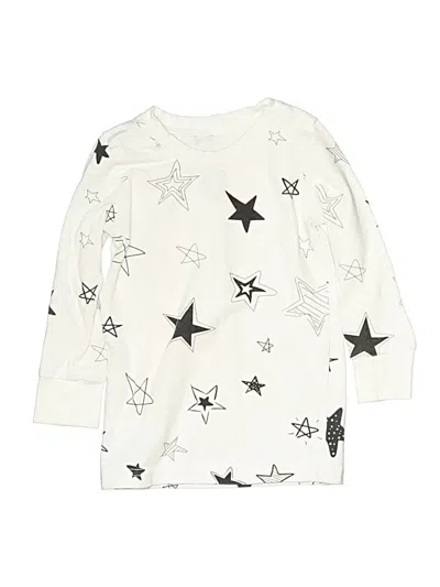 Pre-owned Assorted Brands Kids' Long Sleeve T-shirt In Ivory