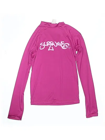 Pre-owned Assorted Brands Kids' Long Sleeve T-shirt In Pink