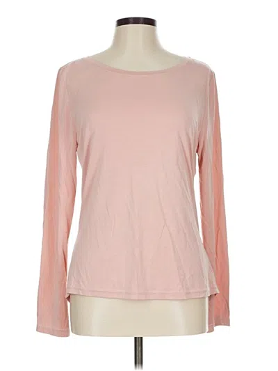 Pre-owned Assorted Brands Long Sleeve T-shirt In Pink