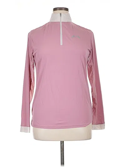 Pre-owned Assorted Brands Long Sleeve T-shirt In Pink