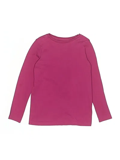 Pre-owned Assorted Brands Kids' Long Sleeve T-shirt In Pink