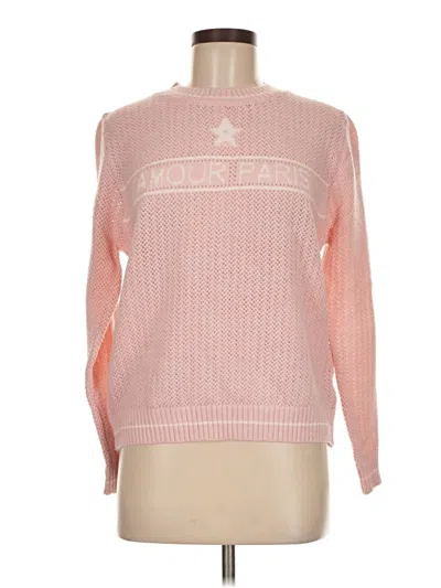Pre-owned Assorted Brands Long Sleeve T-shirt In Pink