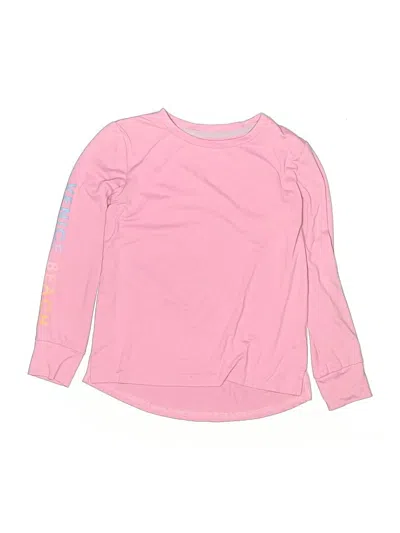 Pre-owned Assorted Brands Kids' Long Sleeve T-shirt In Pink