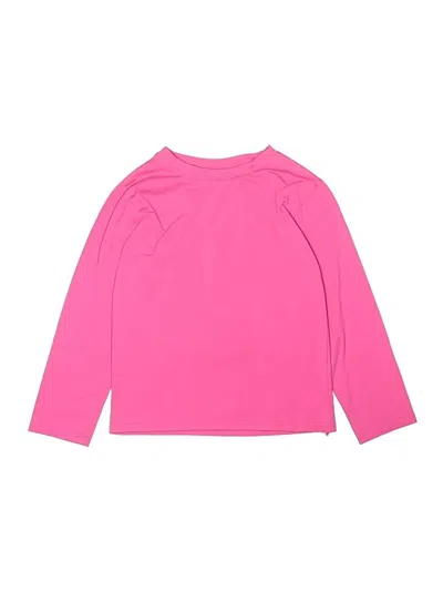Pre-owned Assorted Brands Kids' Long Sleeve T-shirt In Pink