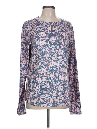 Pre-owned Assorted Brands Long Sleeve T-shirt In Pink
