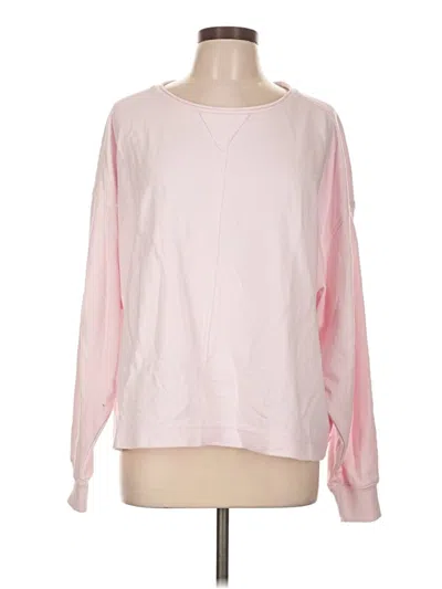 Pre-owned Assorted Brands Long Sleeve T-shirt In Pink