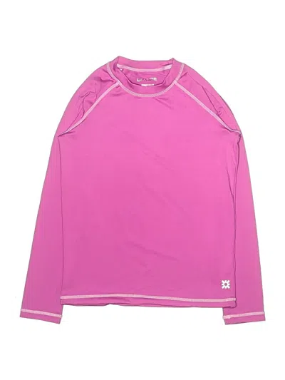 Pre-owned Assorted Brands Kids' Long Sleeve T-shirt In Pink