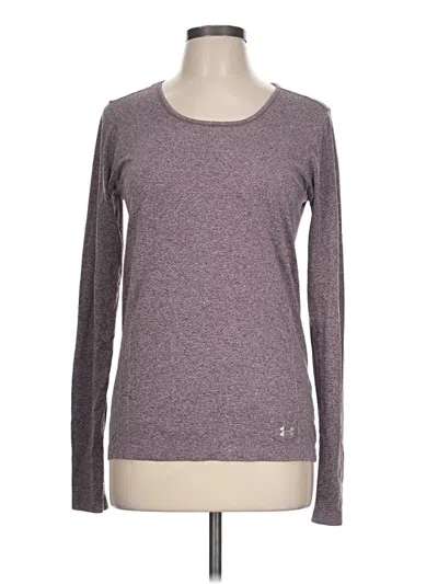 Pre-owned Assorted Brands Long Sleeve T-shirt In Purple
