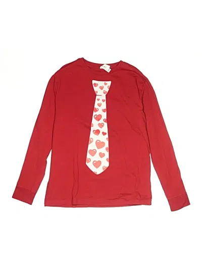 Pre-owned Assorted Brands Kids' Long Sleeve T-shirt In Red