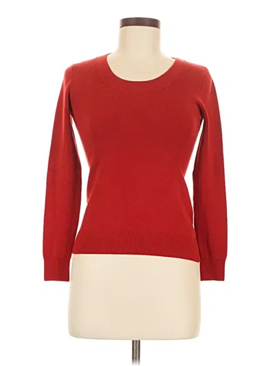 Pre-owned Assorted Brands Long Sleeve T-shirt In Red