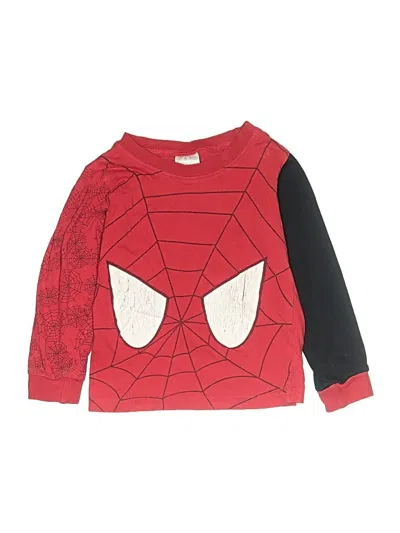 Pre-owned Assorted Brands Kids' Long Sleeve T-shirt In Red