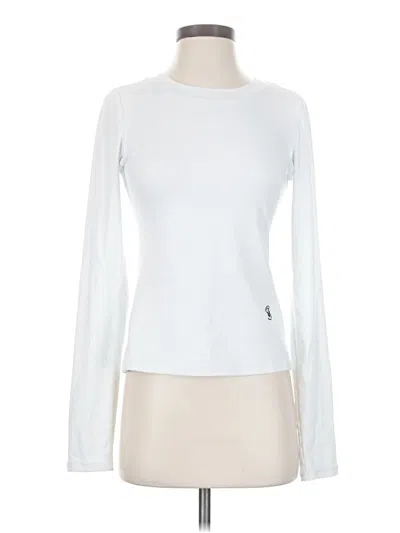 Pre-owned Assorted Brands Long Sleeve T-shirt In Silver