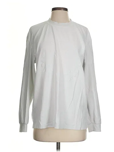 Pre-owned Assorted Brands Long Sleeve T-shirt In Silver