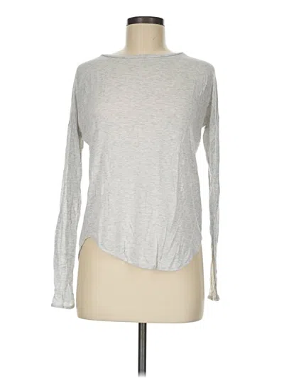 Pre-owned Assorted Brands Long Sleeve T-shirt In Silver