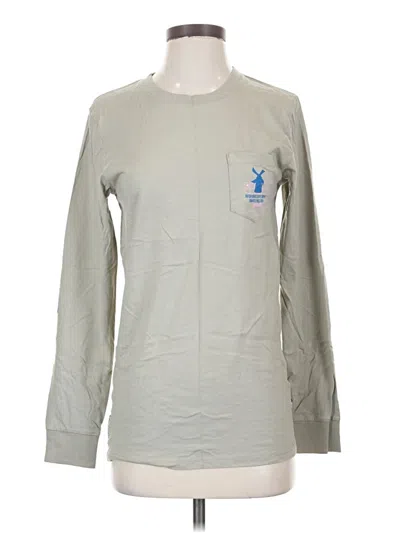 Pre-owned Assorted Brands Long Sleeve T-shirt In Tan