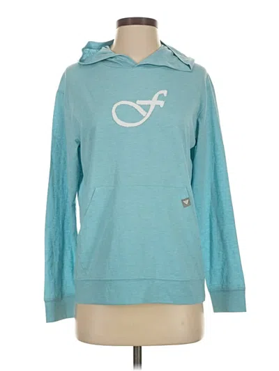 Pre-owned Assorted Brands Long Sleeve T-shirt In Teal