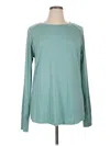 Assorted Brands Long Sleeve T-shirt In Teal