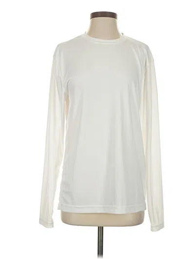 Pre-owned Assorted Brands Long Sleeve T-shirt In White
