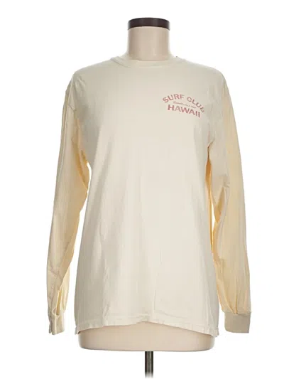 Pre-owned Assorted Brands Long Sleeve T-shirt In White