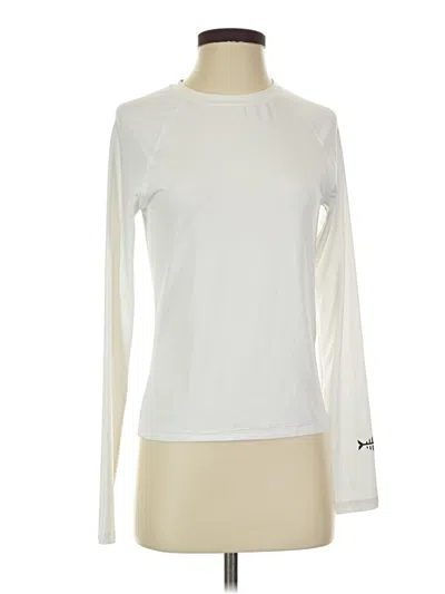Pre-owned Assorted Brands Long Sleeve T-shirt In White
