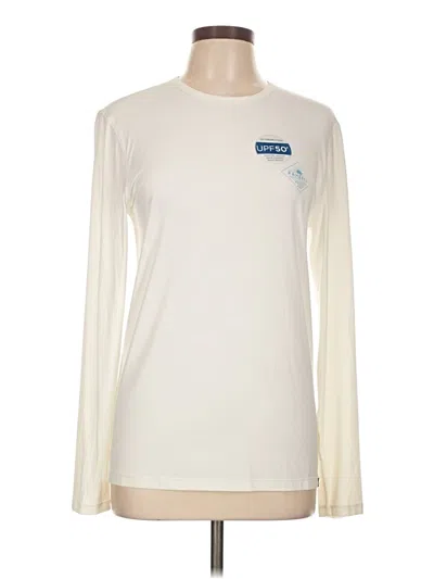 Assorted Brands Long Sleeve T-shirt In White