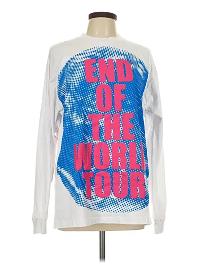 Pre-owned Assorted Brands Long Sleeve T-shirt In White