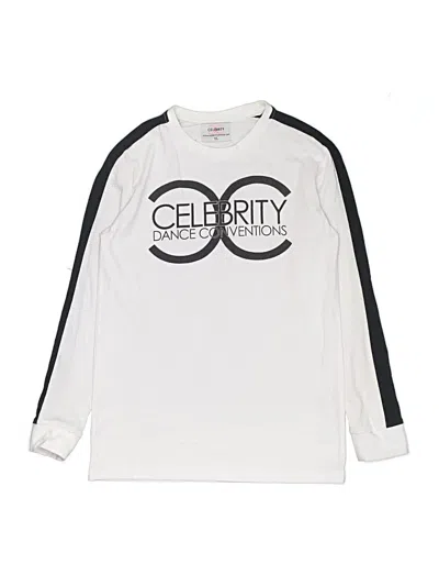 Pre-owned Assorted Brands Kids' Long Sleeve T-shirt In White