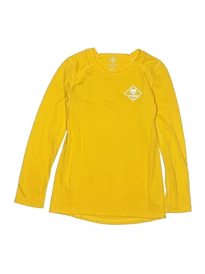 Pre-owned Assorted Brands Kids' Long Sleeve T-shirt In Yellow