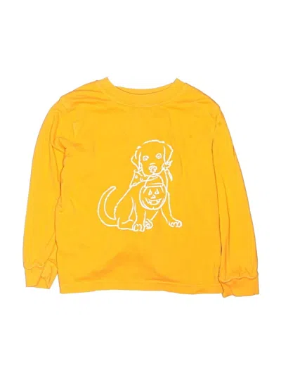 Pre-owned Assorted Brands Kids' Long Sleeve T-shirt In Yellow