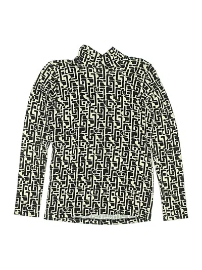 Pre-owned Assorted Brands Kids' Long Sleeve Turtleneck In Black