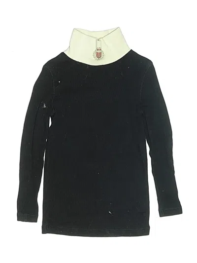 Pre-owned Assorted Brands Kids' Long Sleeve Turtleneck In Black