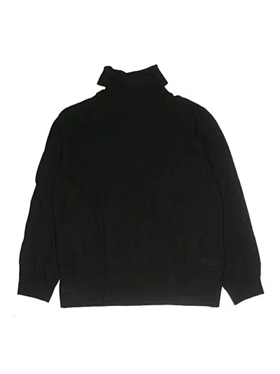 Pre-owned Assorted Brands Kids' Long Sleeve Turtleneck In Black