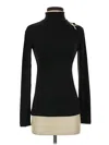 Assorted Brands Long Sleeve Turtleneck In Black