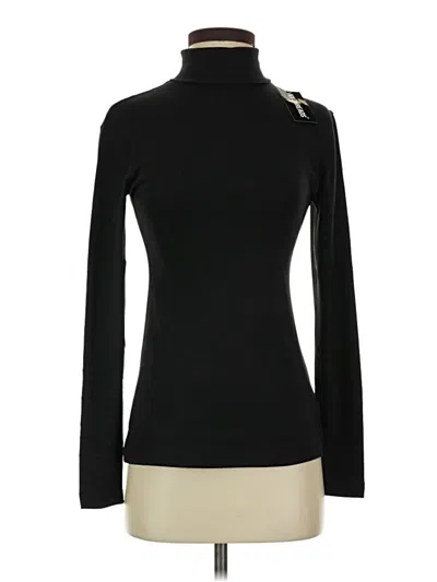 Assorted Brands Long Sleeve Turtleneck In Black