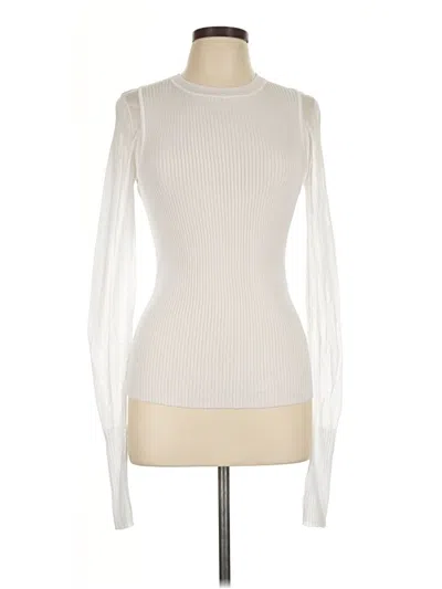 Assorted Brands Long Sleeve Turtleneck In Ivory