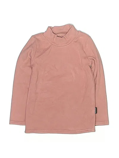 Pre-owned Assorted Brands Kids' Long Sleeve Turtleneck In Pink