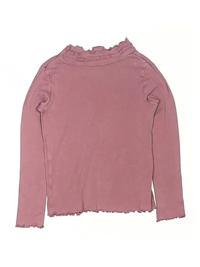 Pre-owned Assorted Brands Kids' Long Sleeve Turtleneck In Pink