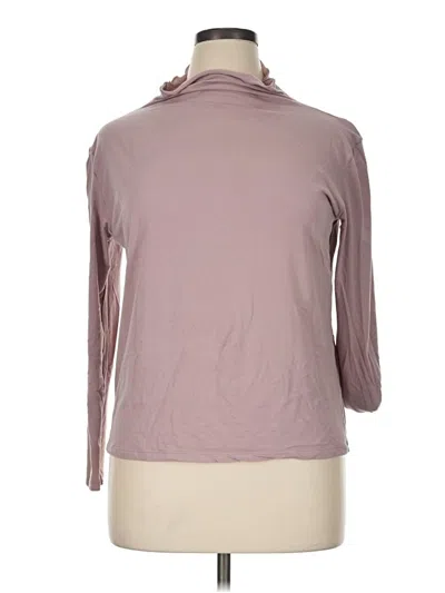 Pre-owned Assorted Brands Long Sleeve Turtleneck In Pink