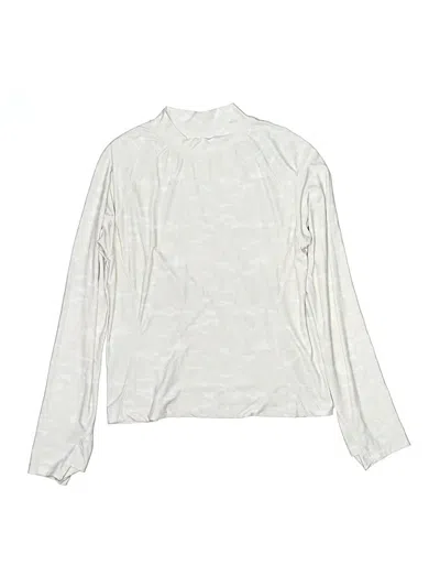 Pre-owned Assorted Brands Kids' Long Sleeve Turtleneck In Silver