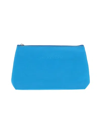 Pre-owned Assorted Brands Makeup Bag In Blue